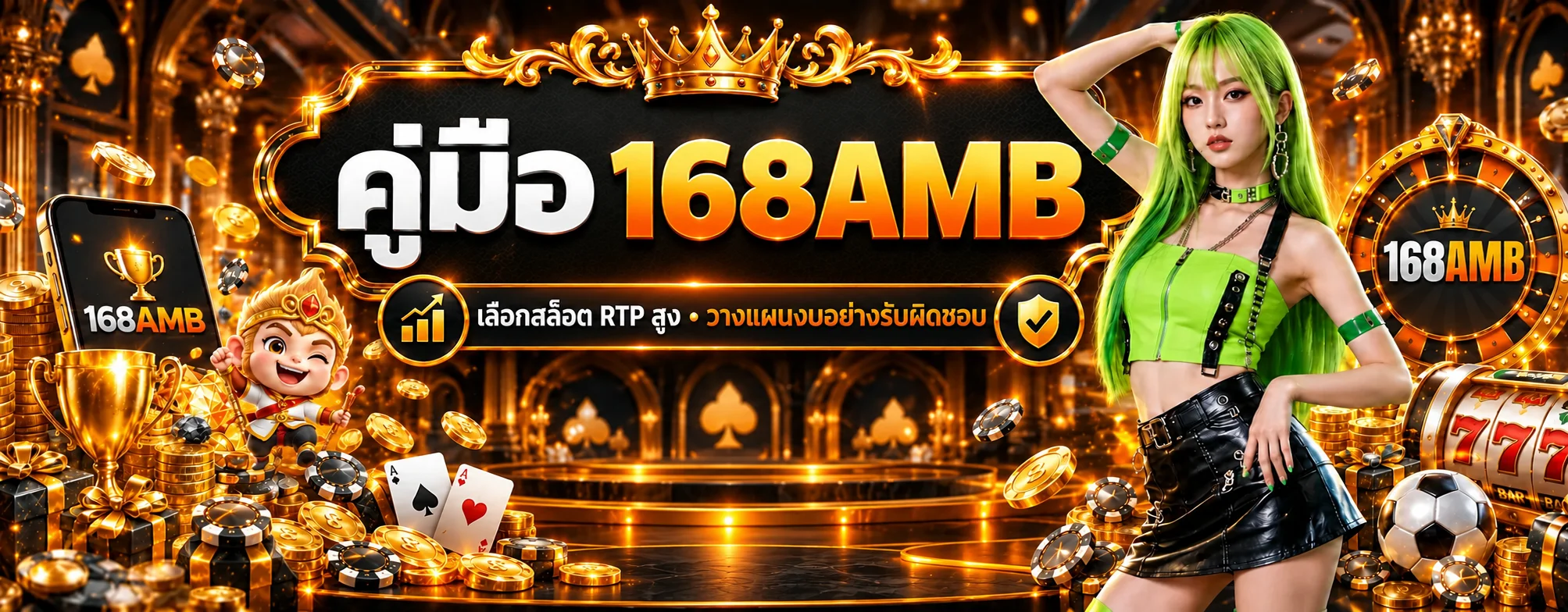 168AMB คู่มือเลือกสล็อต RTP สูงและวางแผนงบ